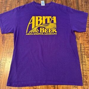 Abita Springs Throwback Unisex T-Shirt Size L